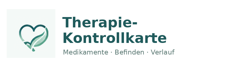 Therapie-Kontrollkarte